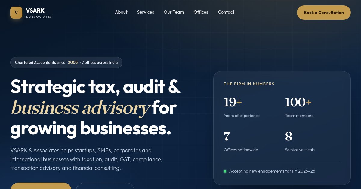 Preview of VSARK & Associates — Remake