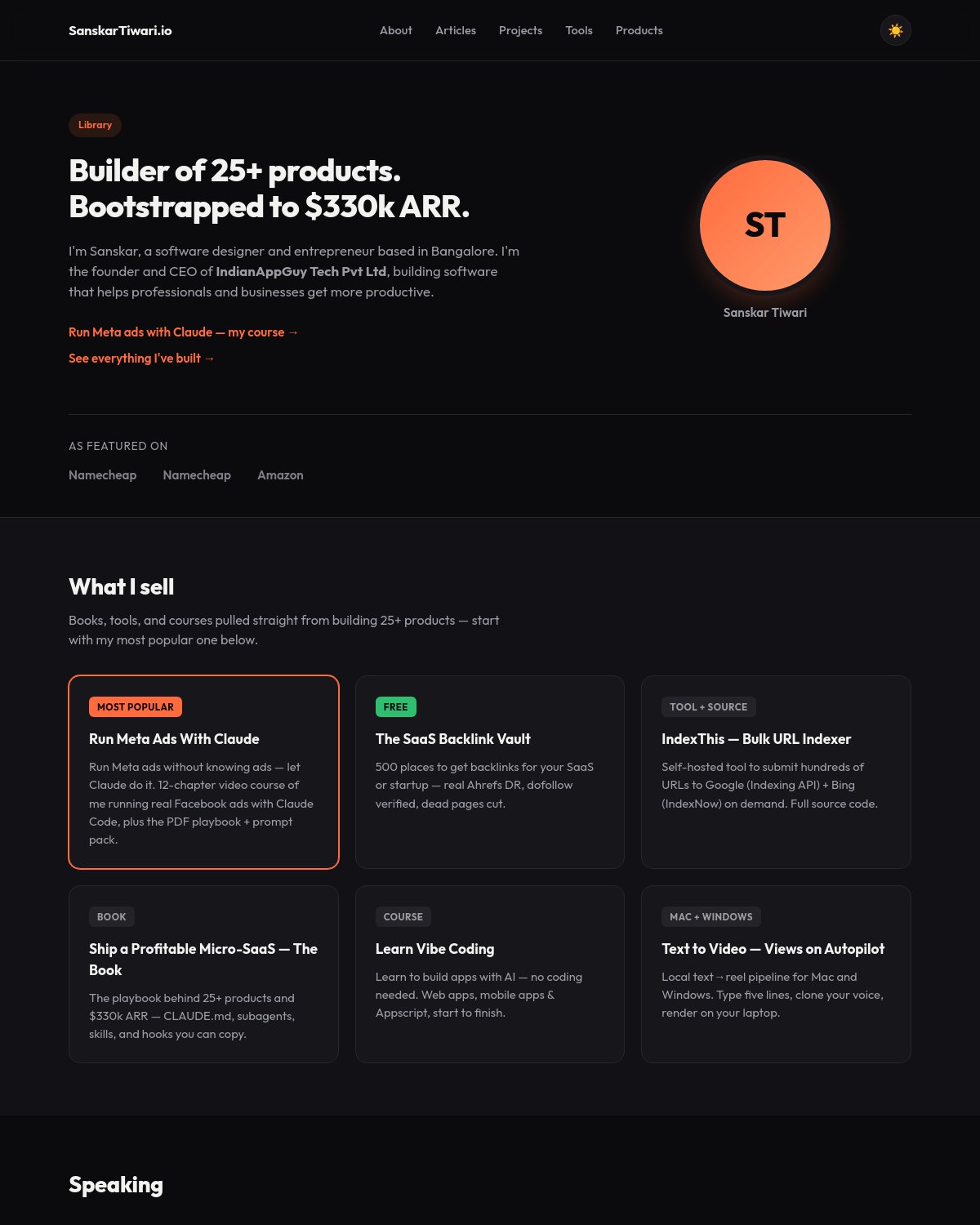 Preview of i want to make a portfolio site